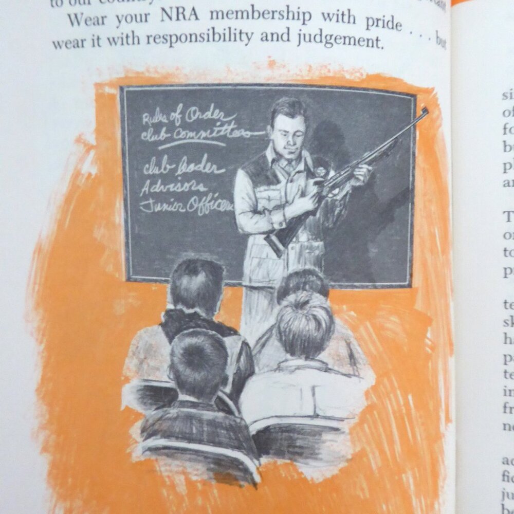 NEW VINTAGE 1971 NRA JUNIOR PROGRAM HANDBOOK SOFT COVER BOOK - Picture 11 of 11